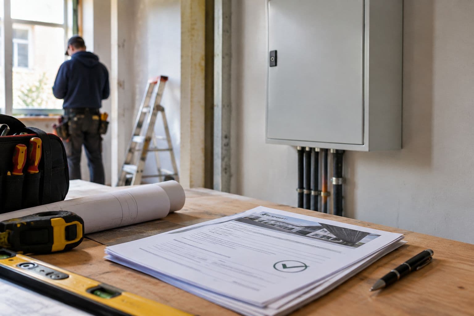 Attestation de mise en conformité électrique à Thuin